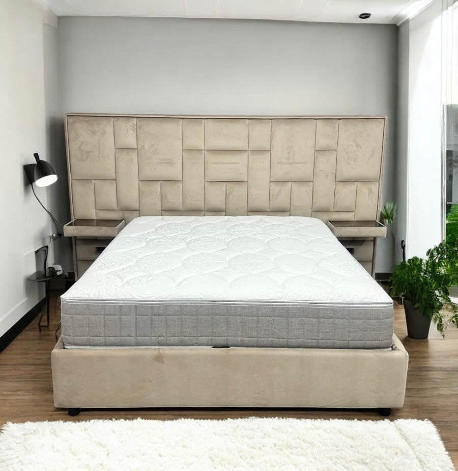 Materasso 1600 Molle Insacchettate e Memory Breeze King